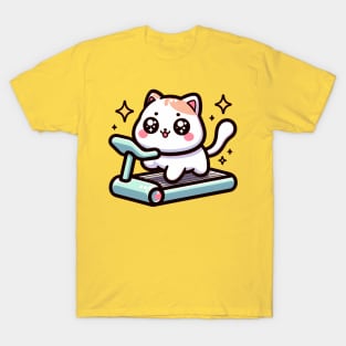 Active Kitty Workout T-Shirt